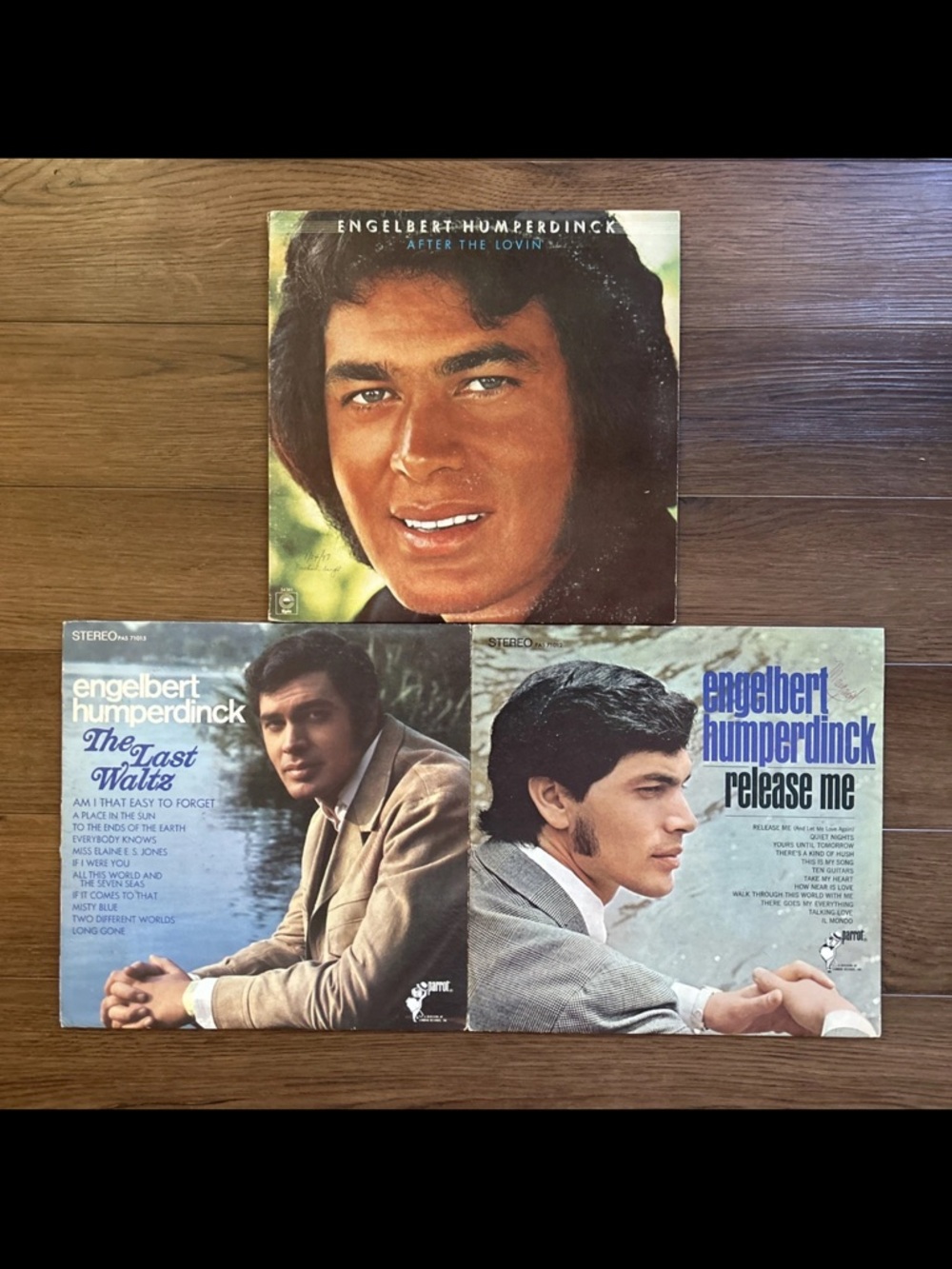 Engelbert Humperdinck Vinyl Record Lot-After The Lovin,The Last Waltz,Release Me